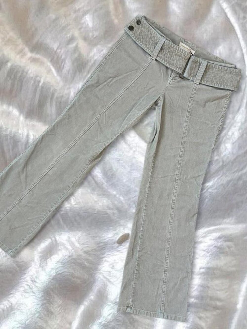 Vintage Y2K London Jean low rise chino crop pants ⭐️  Authentic early 2000s - Picture 3 of 8